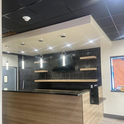 Restaurant kitchen buildout